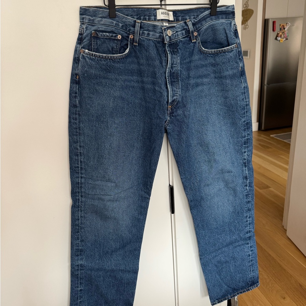 Agolde Women’s Lana Blue Jeans